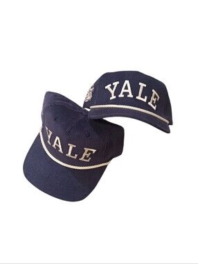 YALE University Bulldogs Arch Logo Corduroy Rope Snapback Hat